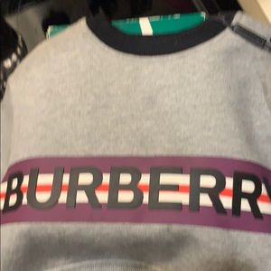 Infant Burberry sweater